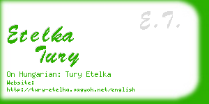 etelka tury business card